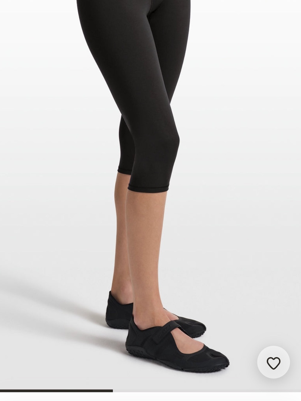 Black Crop Leggings - Women